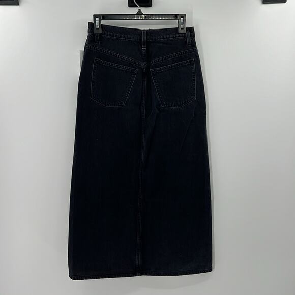 Frame Women's The Midaxi Skirt Angled Seam - Inkwell - 25 - New with tags - Picture 8 of 8